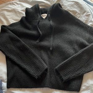 Cropped hoodie sweater PINK